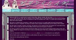 Desktop Screenshot of mydreamshihtzu.com